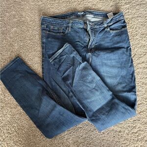 Old Navy Women's Deep Blue Hi Rise Super Skinny Jeans